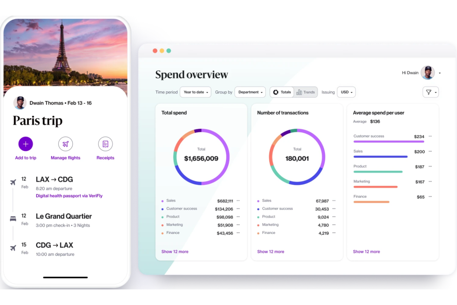 Navan screenshot - 10 Meilleurs Logiciels Gratuits de Suivi des Dépenses Passés en Revue en 2026
