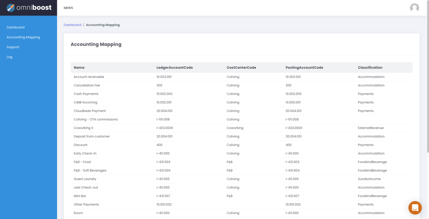 Omniboost screenshot - 22 Meilleurs Logiciels de Comptabilité Hôtelière Passés en Revue en 2026