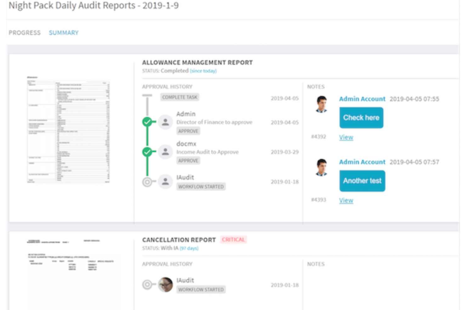 DocMX screenshot - 22 Meilleurs Logiciels de Comptabilité Hôtelière Passés en Revue en 2026
