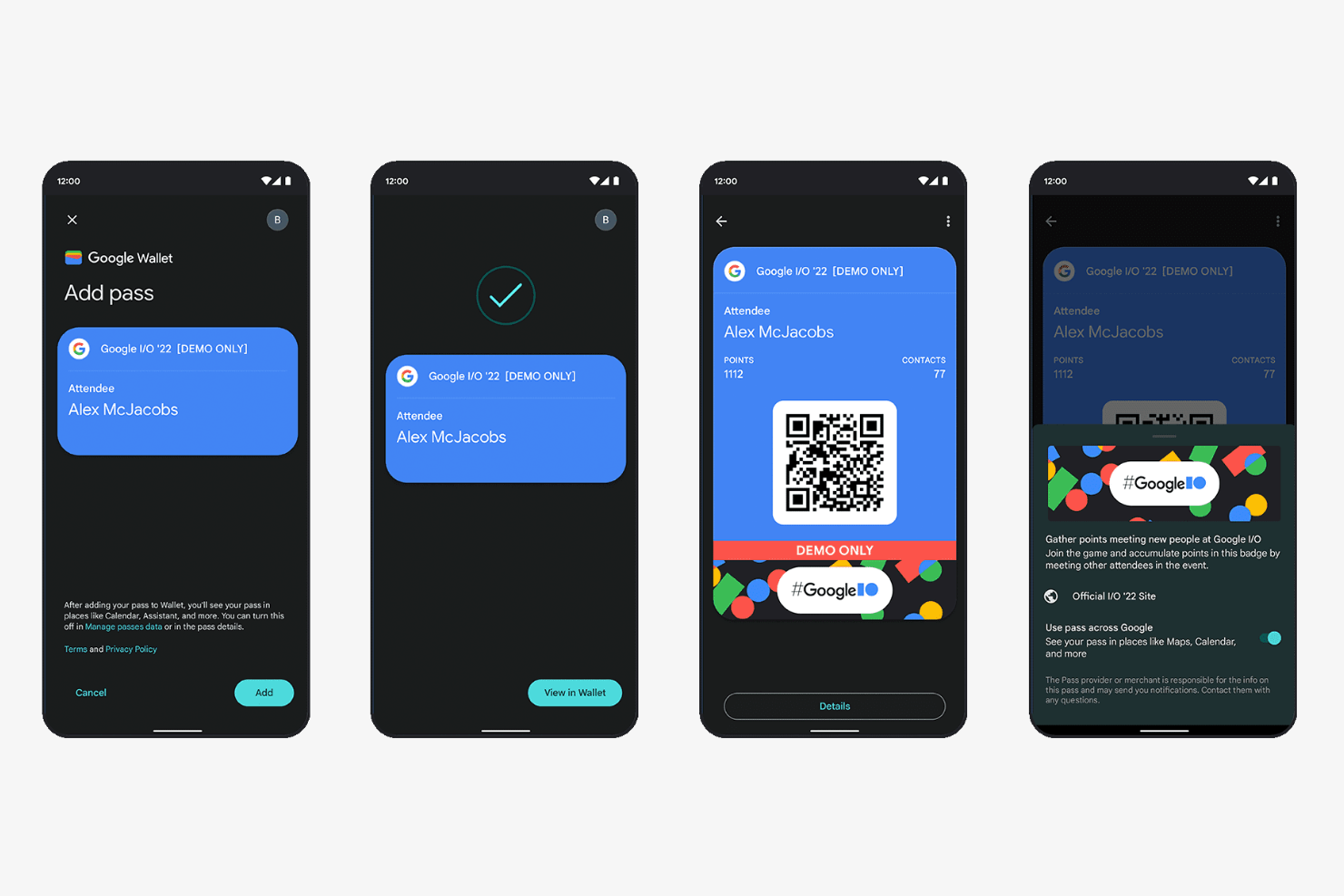 Google Wallet screenshot - 12 applications de paiement mobile pour 2026