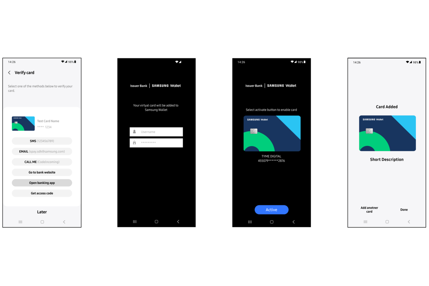 Samsung Pay screenshot - 14 Mobile Payment Apps für 2026