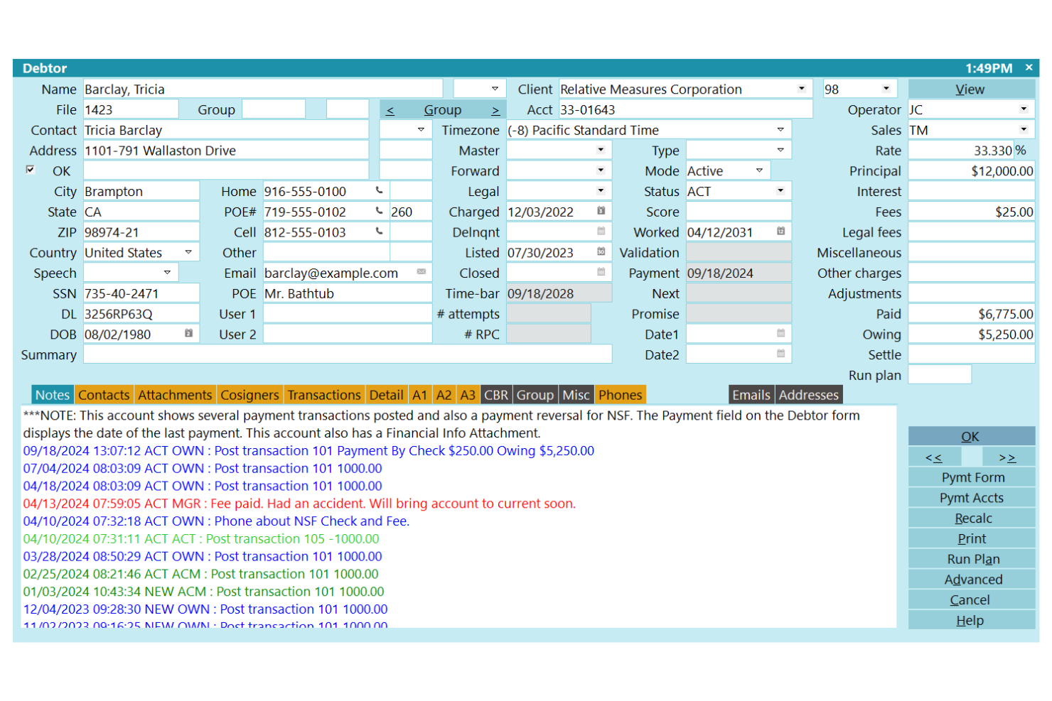 Collect! screenshot - 12 Beste Inkasso-Software im Test 2026