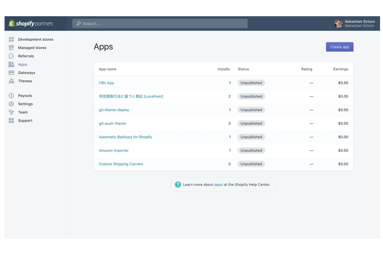 Shopify Payments screenshot - 15 meilleures solutions de paiement pour les petites entreprises examinées en 2026