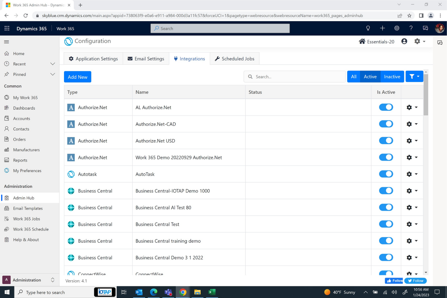Authorize.net screenshot - 15 meilleures solutions de paiement pour les petites entreprises examinées en 2026