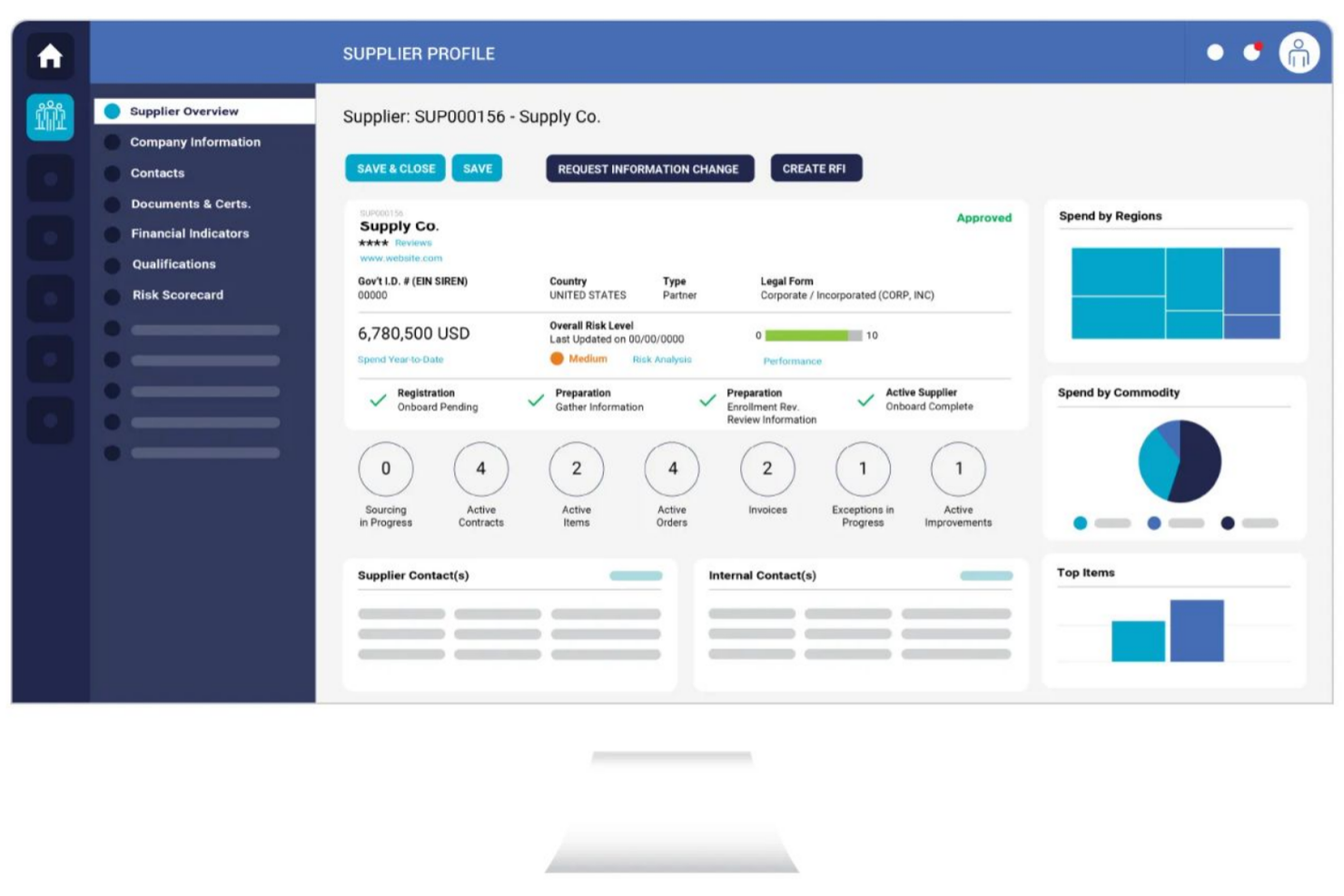 Ivalua screenshot - 10 Beste KI-Einkaufssoftware im Test 2026