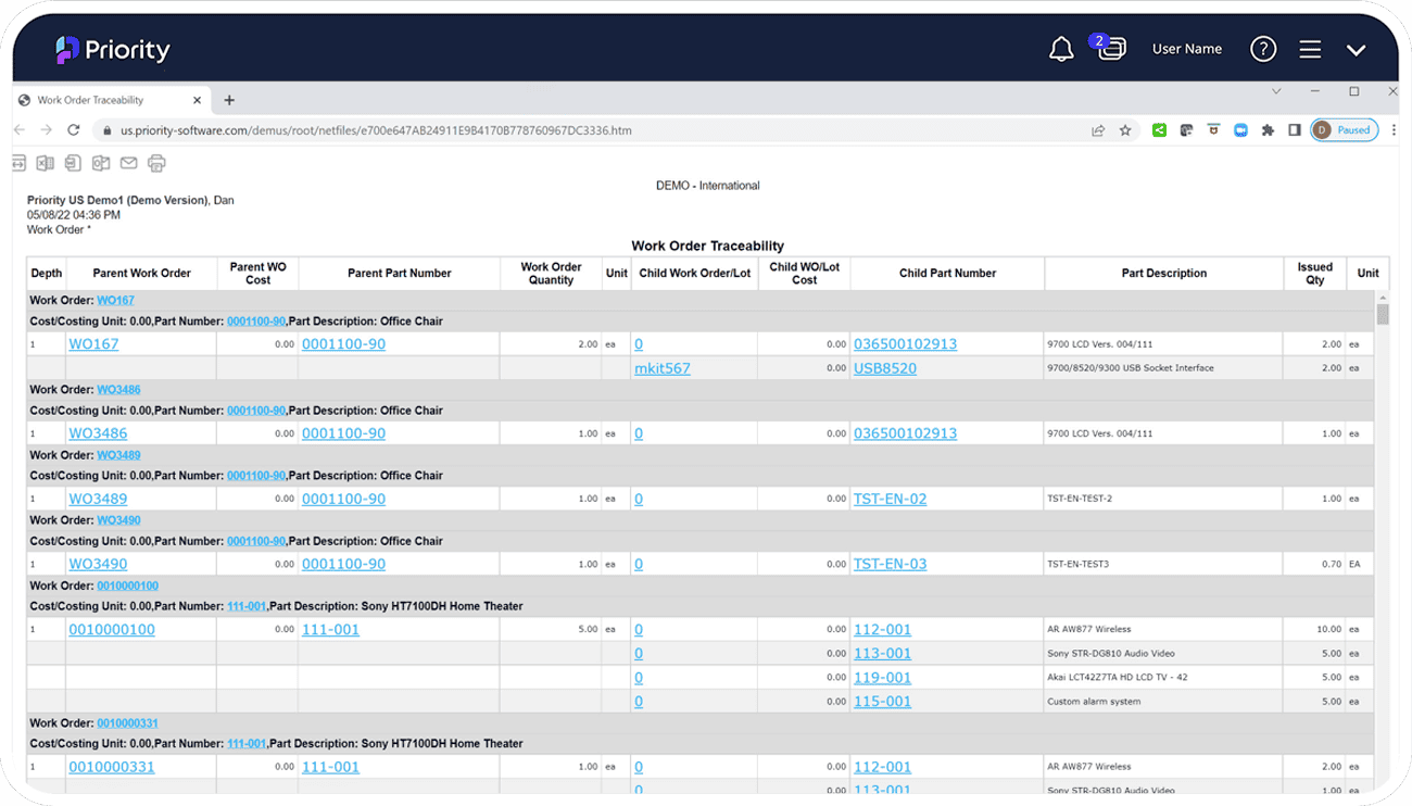 Priority screenshot - 10 beste Landwirtschafts-ERP im Jahr 2026 getestet