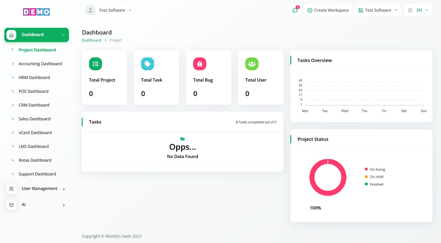 ERP5 screenshot - 12 beste Open Source ERP im Jahr 2026 getestet