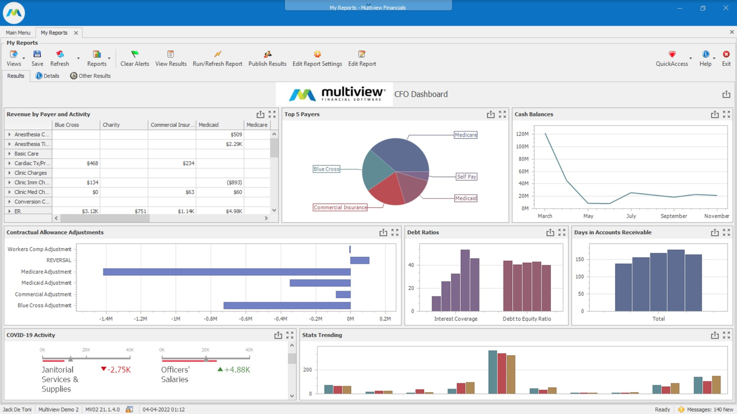 Multiview ERP screenshot - 12 meilleurs ERP sur site analysés en 2026