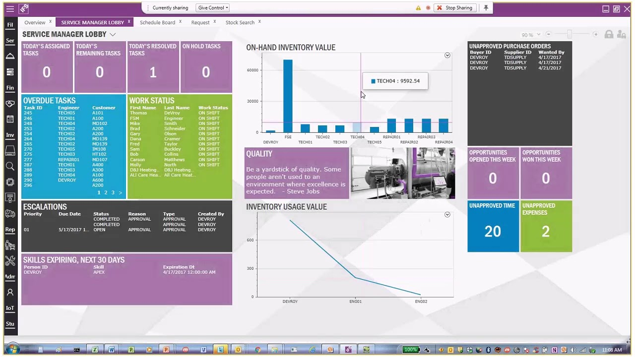 IFS screenshot - Die 10 besten On-Premise-ERP-Systeme im Test 2026
