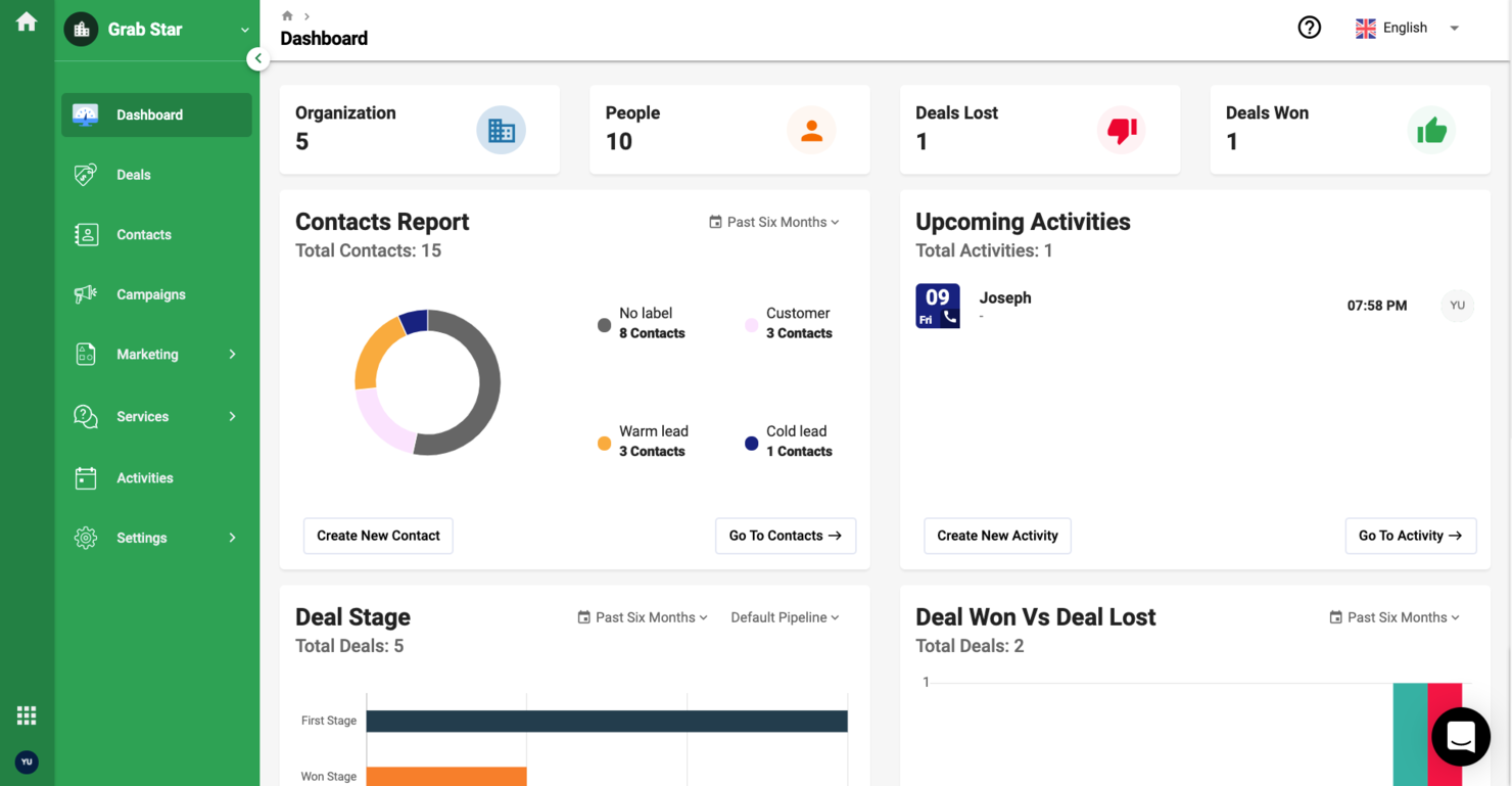 Deskera screenshot - 10 meilleurs progiciels ERP pour la banque analysés en 2026