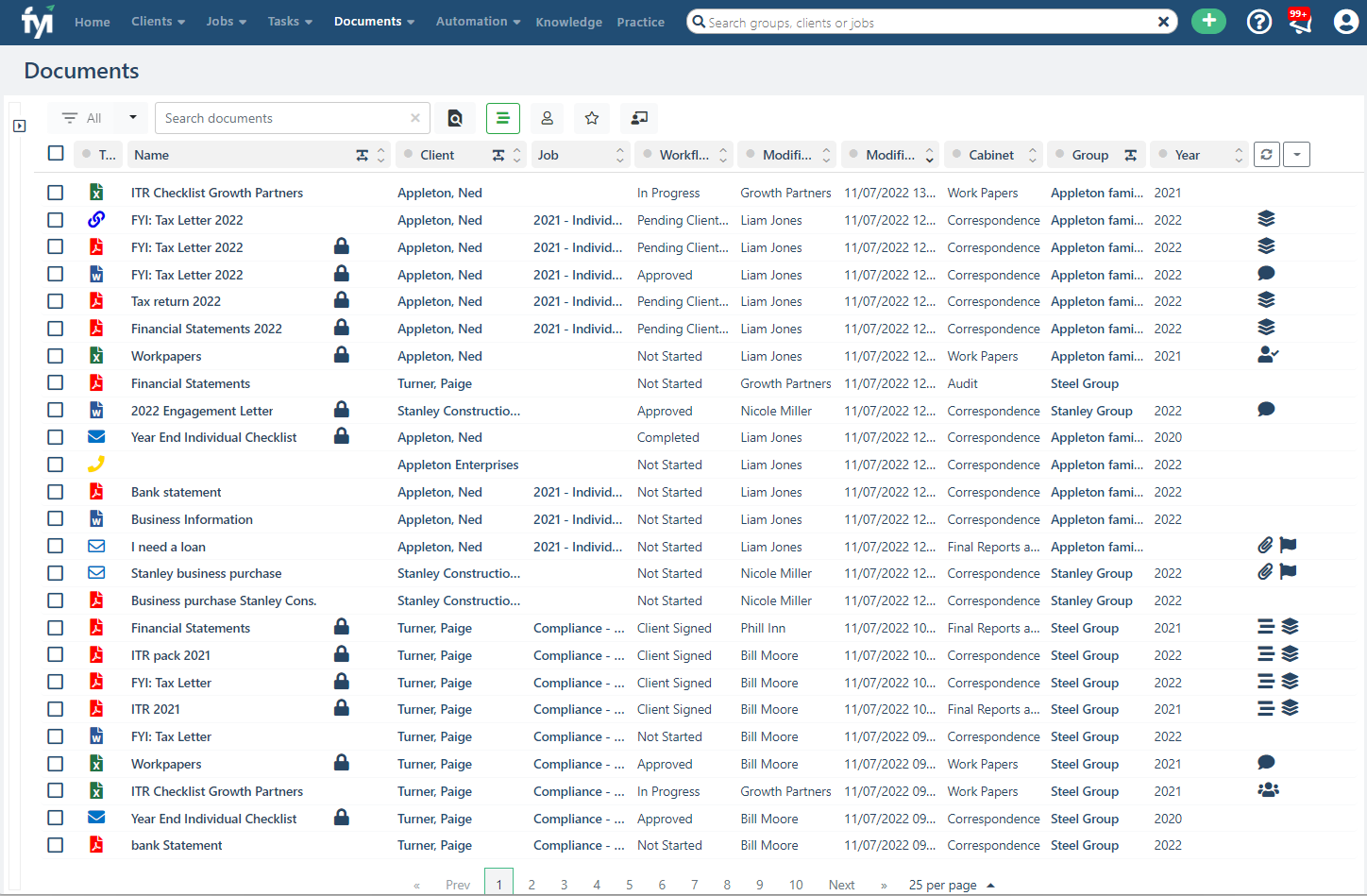 FYI screenshot - 12 Beste Buchhaltungs-Dokumentenmanagement-Software im Test 2026
