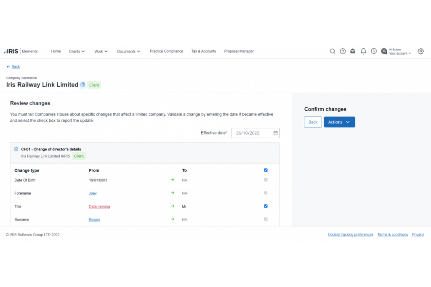 IRIS Document Management screenshot - 12 Beste Buchhaltungs-Dokumentenmanagement-Software im Test 2026