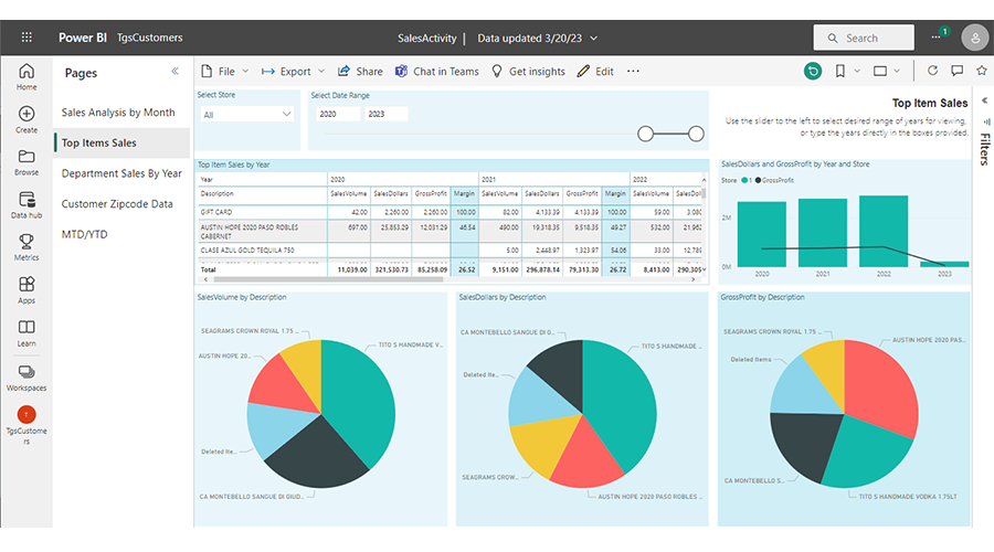 The General Store screenshot - 11 Meilleurs Logiciels de Comptabilité pour le Commerce de Détail analysés en 2026