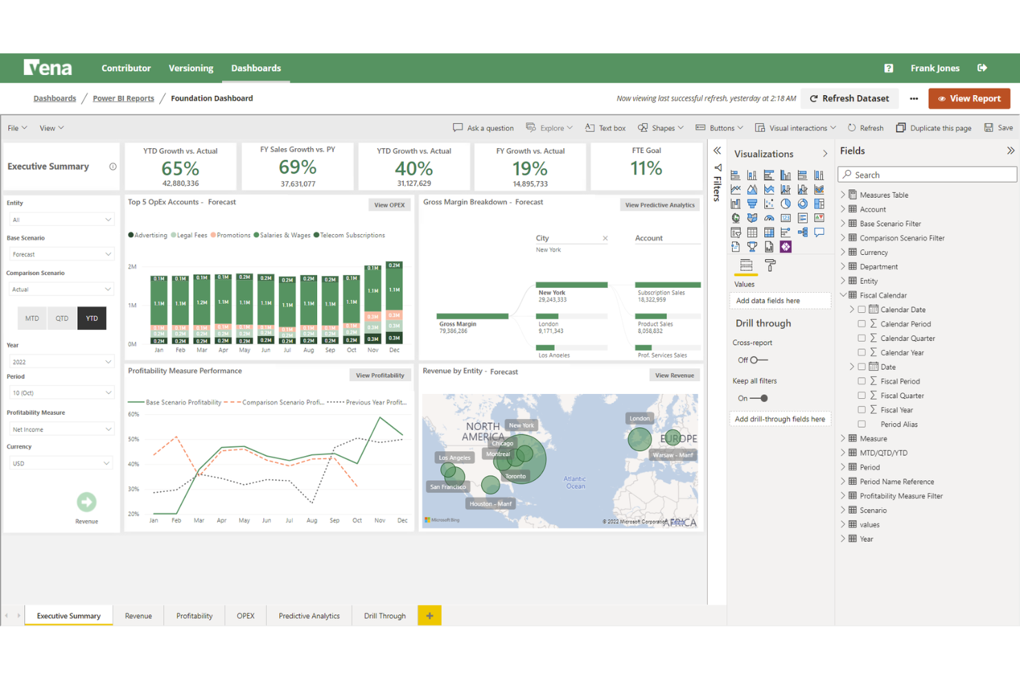 Vena screenshot - 18 Beste Finanzabschluss-Software im Test 2026
