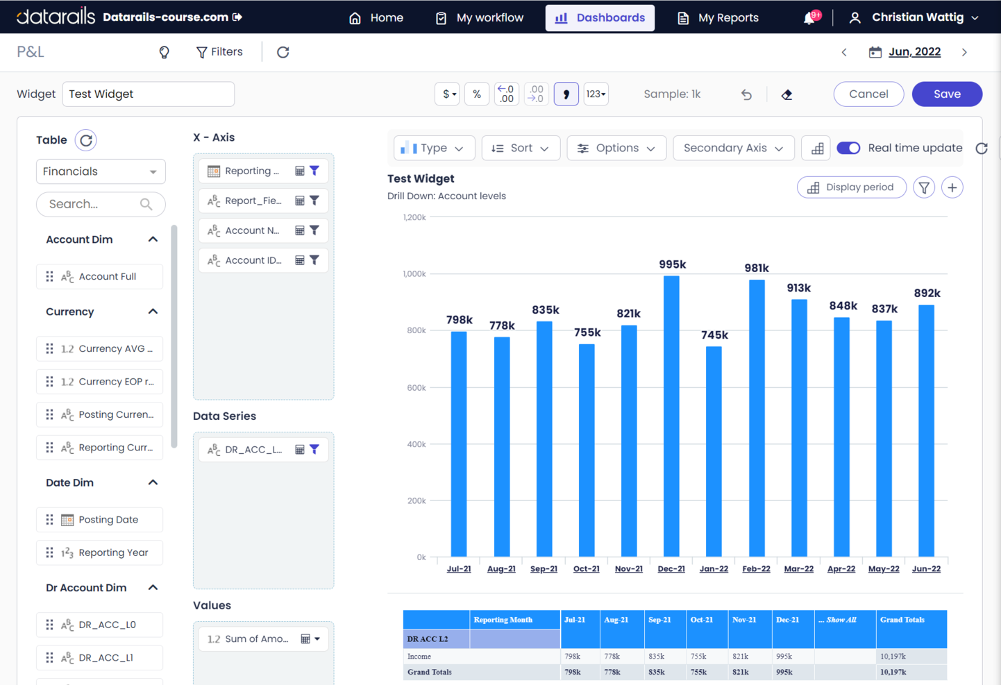 DataRails screenshot - 18 Beste Finanzabschluss-Software im Test 2026