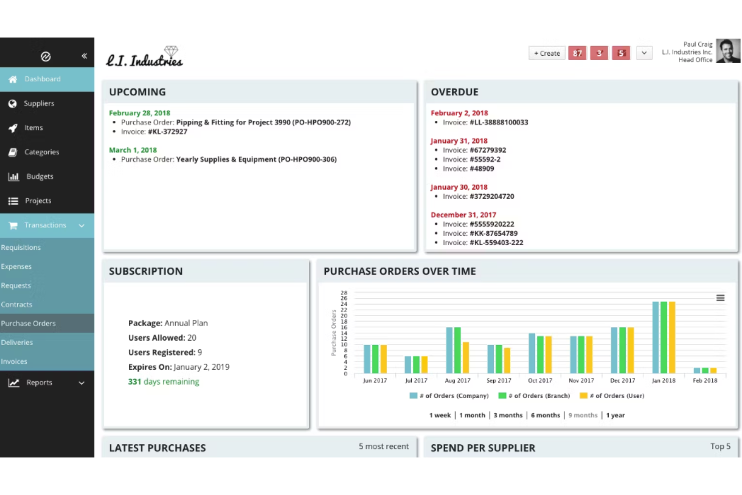 Tradogram screenshot - 15 Beste Buchhaltungssoftware für Unternehmen – Test & Vergleich 2026