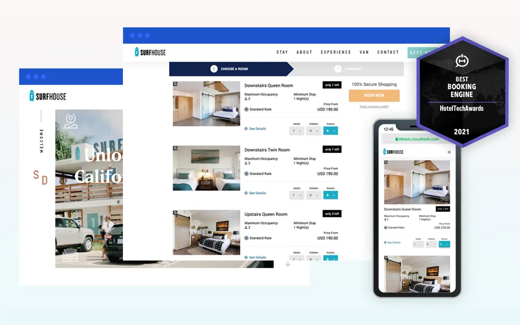 Cloudbeds screenshot - Die 10 besten Hotelbuchhaltungssoftwares im Test 2026