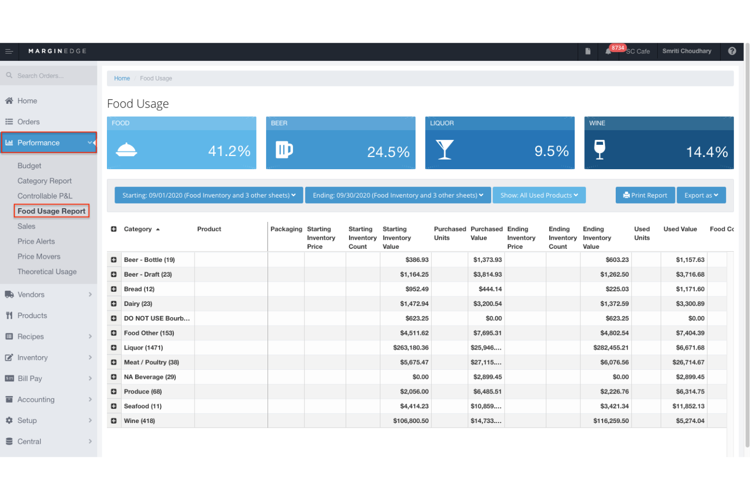 MarginEdge screenshot - 10 Meilleurs Logiciels de Comptabilité pour Restaurants Passés en Revue en 2026