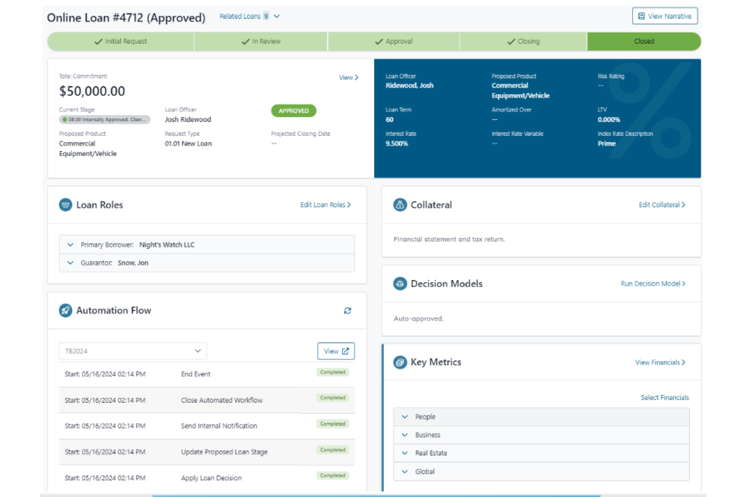 Abrigo screenshot - 10 beste Kreditbewertungssoftware im Test 2026