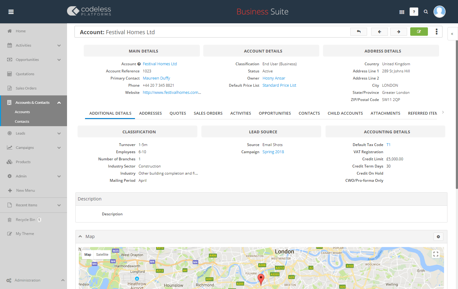 Codeless Platforms screenshot - 10 Meilleurs Logiciels EDI ERP Passés en Revue en 2026