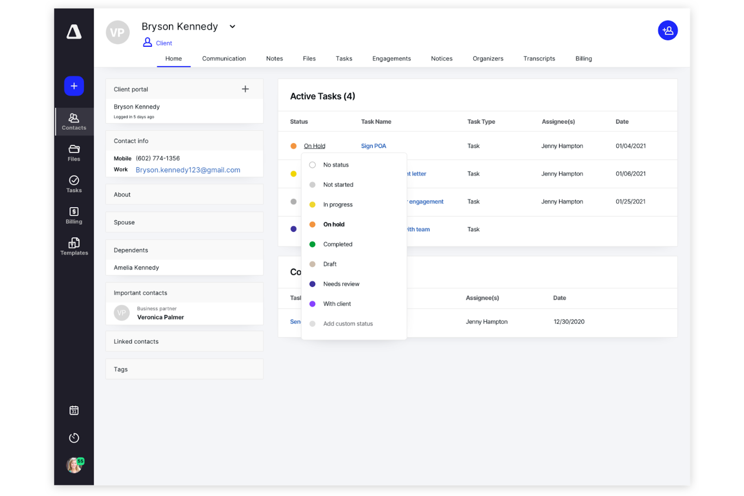 Canopy screenshot - Die 10 besten Softwarelösungen für das Management von Buchhaltungs-Workflows 2026
