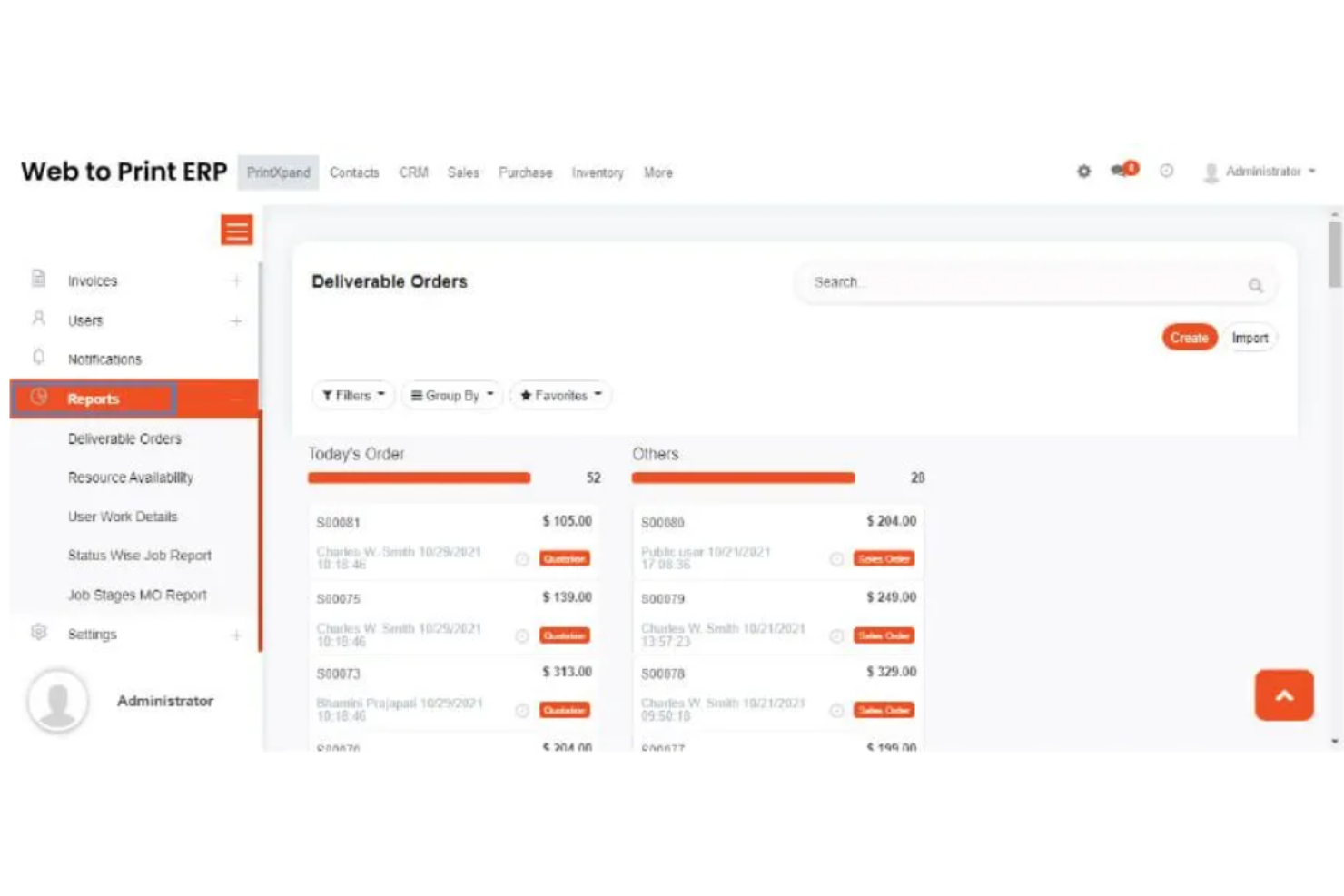 PrintXpand screenshot - 10 meilleurs logiciels ERP pour l’industrie de l’imprimerie en 2026