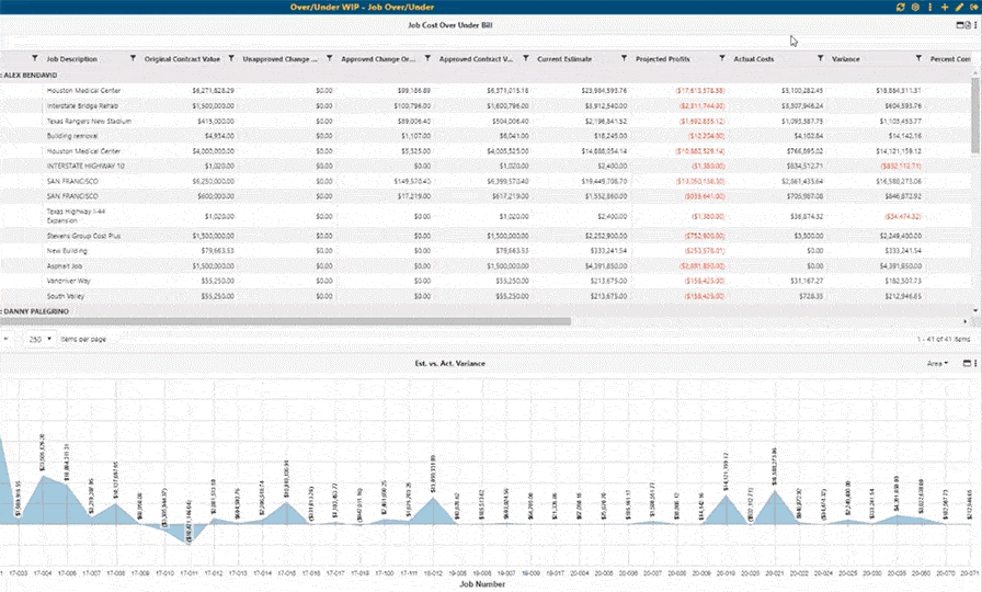 Jonas Construction Software screenshot - Die 10 besten Bau-ERP-Lösungen im Test 2026