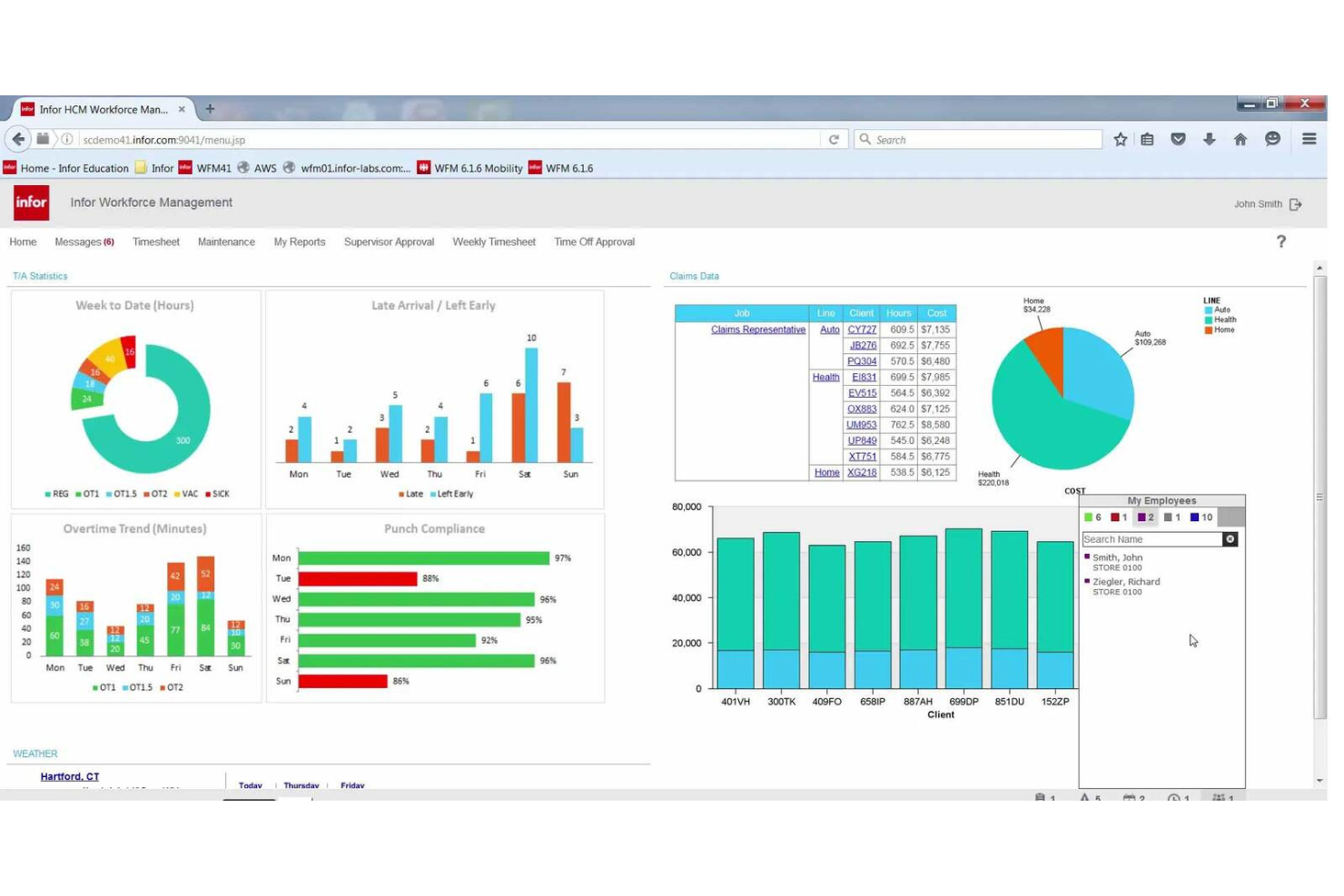 Infor screenshot - 10 meilleurs logiciels ERP pour l’alimentation et les boissons & en 2026