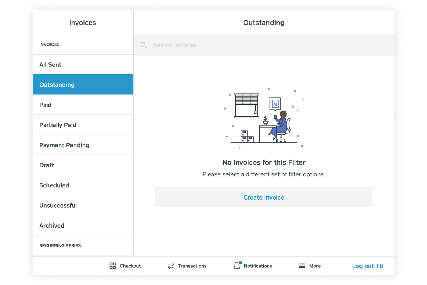 Square Invoices screenshot - 10 Meilleurs Logiciels de Facturation de 2026