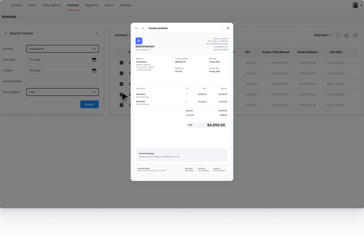 DealHub screenshot - 22 Beste Rechnungssoftware 2026