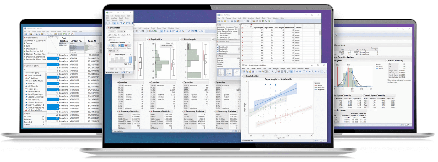 JMP screenshot - 10 Beste Software für Statistische Analysen im Test 2026