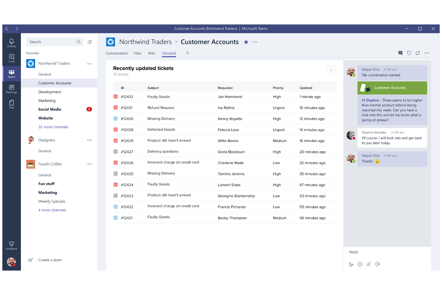 Zendesk screenshot - 14 alternatives à Rippling pour 2026