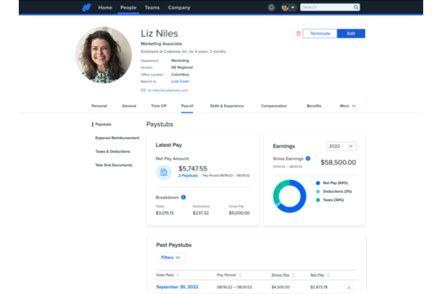 Namely screenshot - 22 Beste Gusto-Alternativen im Test 2026
