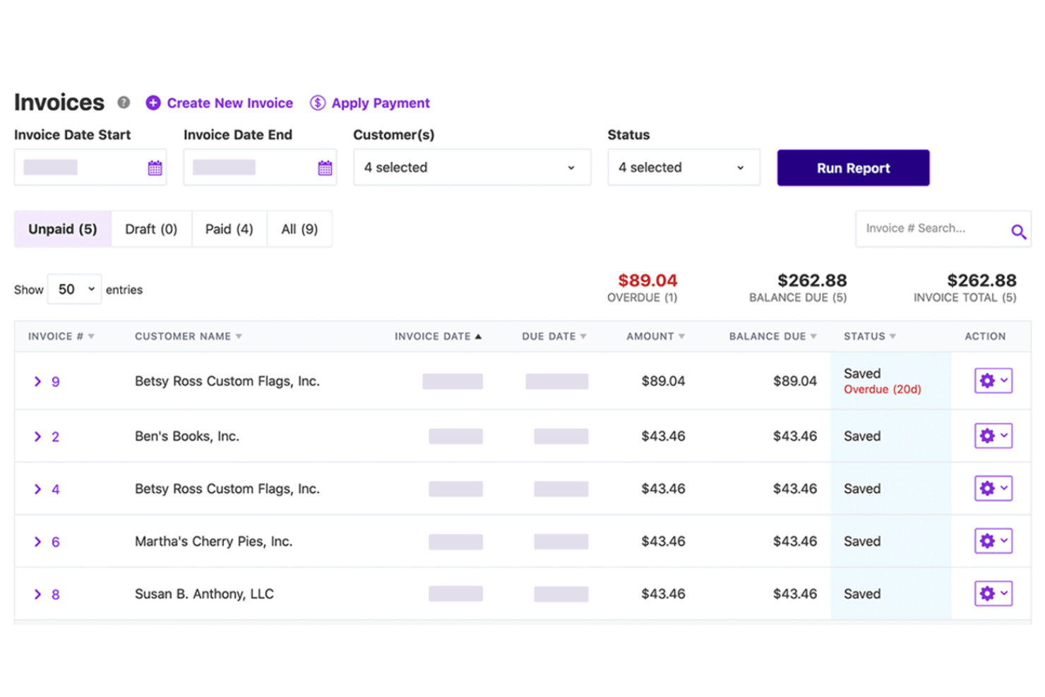 Patriot Accounting screenshot - 10 meilleures alternatives à Zoho Books examinées en 2026
