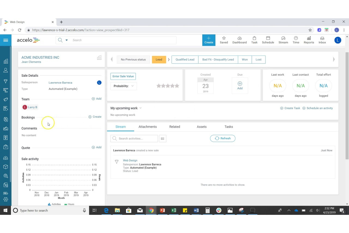 Accelo screenshot - 10 meilleurs logiciels de facturation pour les services professionnels en 2026