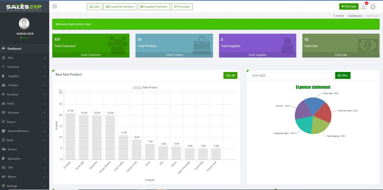 Bdtask Agro ERP screenshot - 10 Migliori ERP per l’Agricoltura Recensiti nel 2026