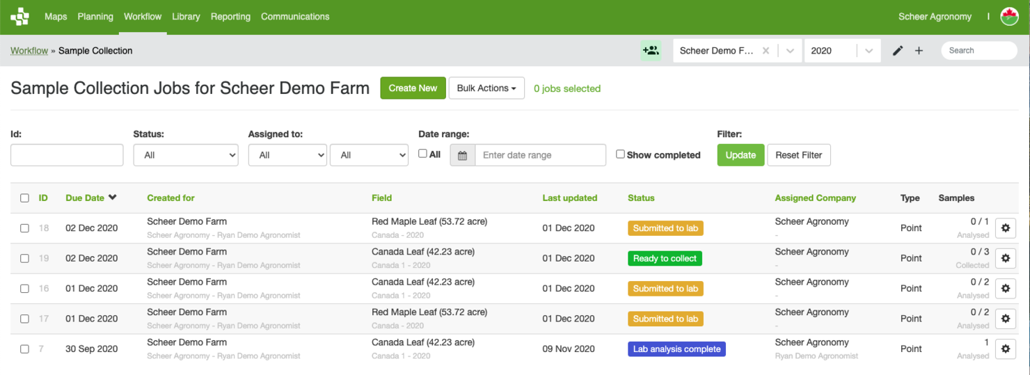 Agworld screenshot - 10 Mejores ERP de Agricultura Analizados en 2026