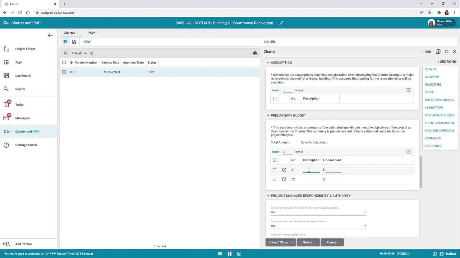 Kahua screenshot - Le 10 Migliori Soluzioni Software per la Gestione del Budget Edile nel 2026