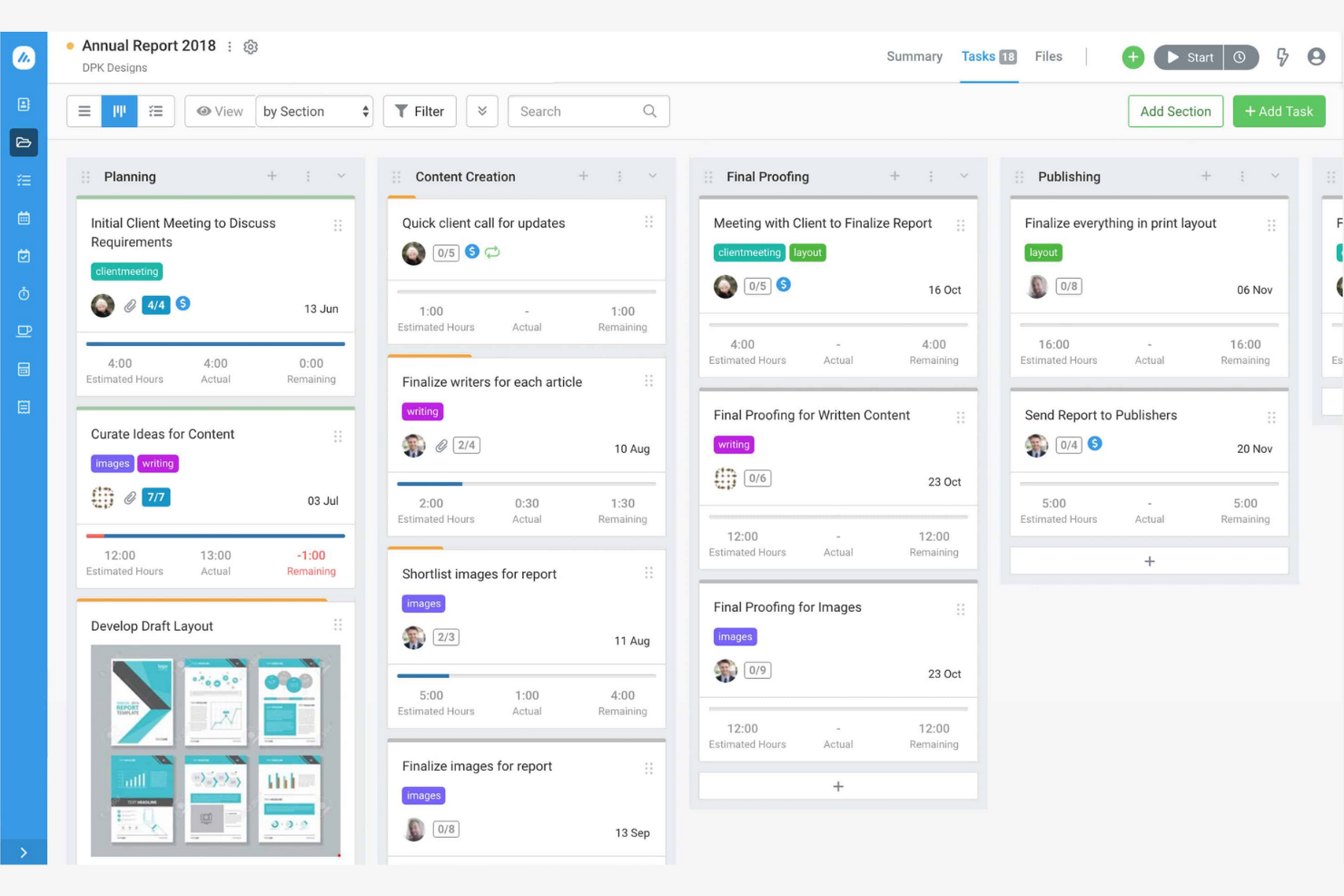 Avaza screenshot - 10 mejores alternativas a Accelo analizadas en 2026