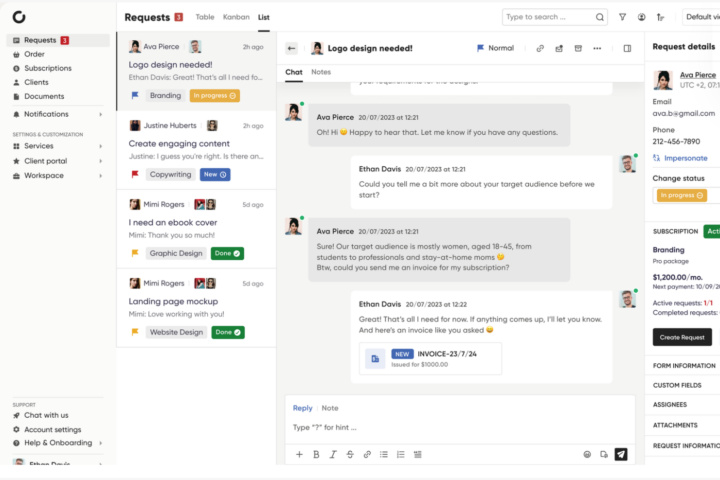 Zendo screenshot - 10 mejores alternativas a Accelo analizadas en 2026