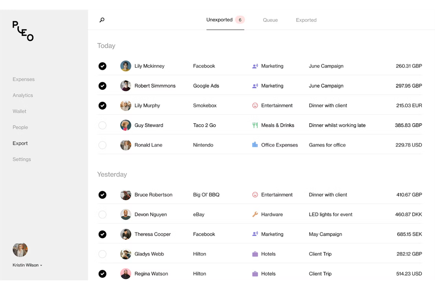 Pleo screenshot - 10 Mejores Alternativas a Brex Analizadas en 2026