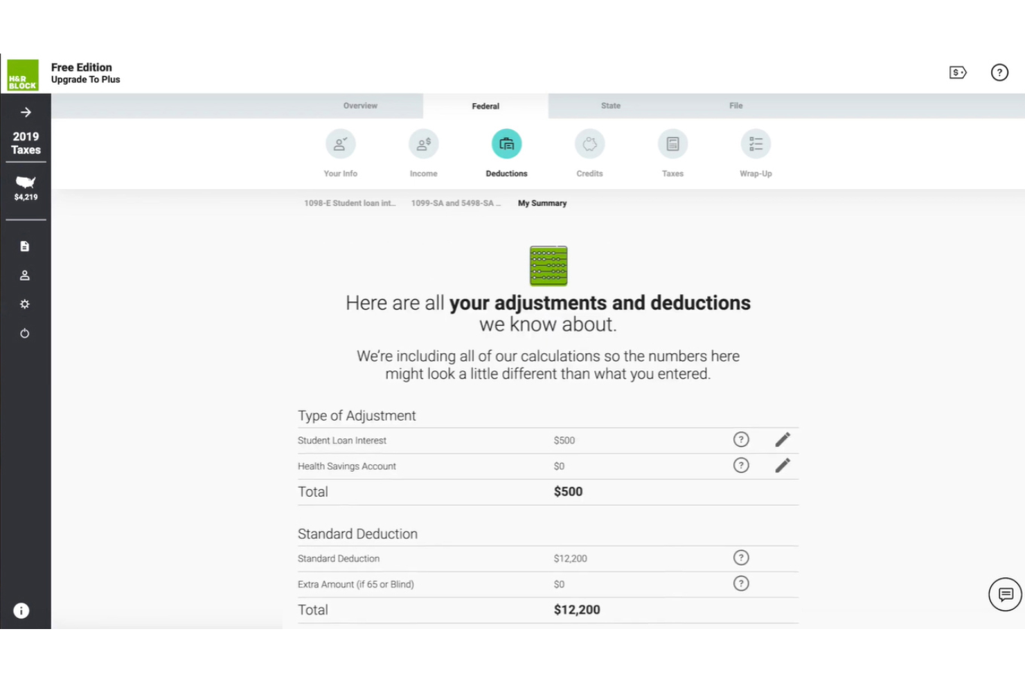 H&amp;R Block screenshot - Le 10 Migliori Soluzioni Software Fiscali per Piccole Imprese nel 2026