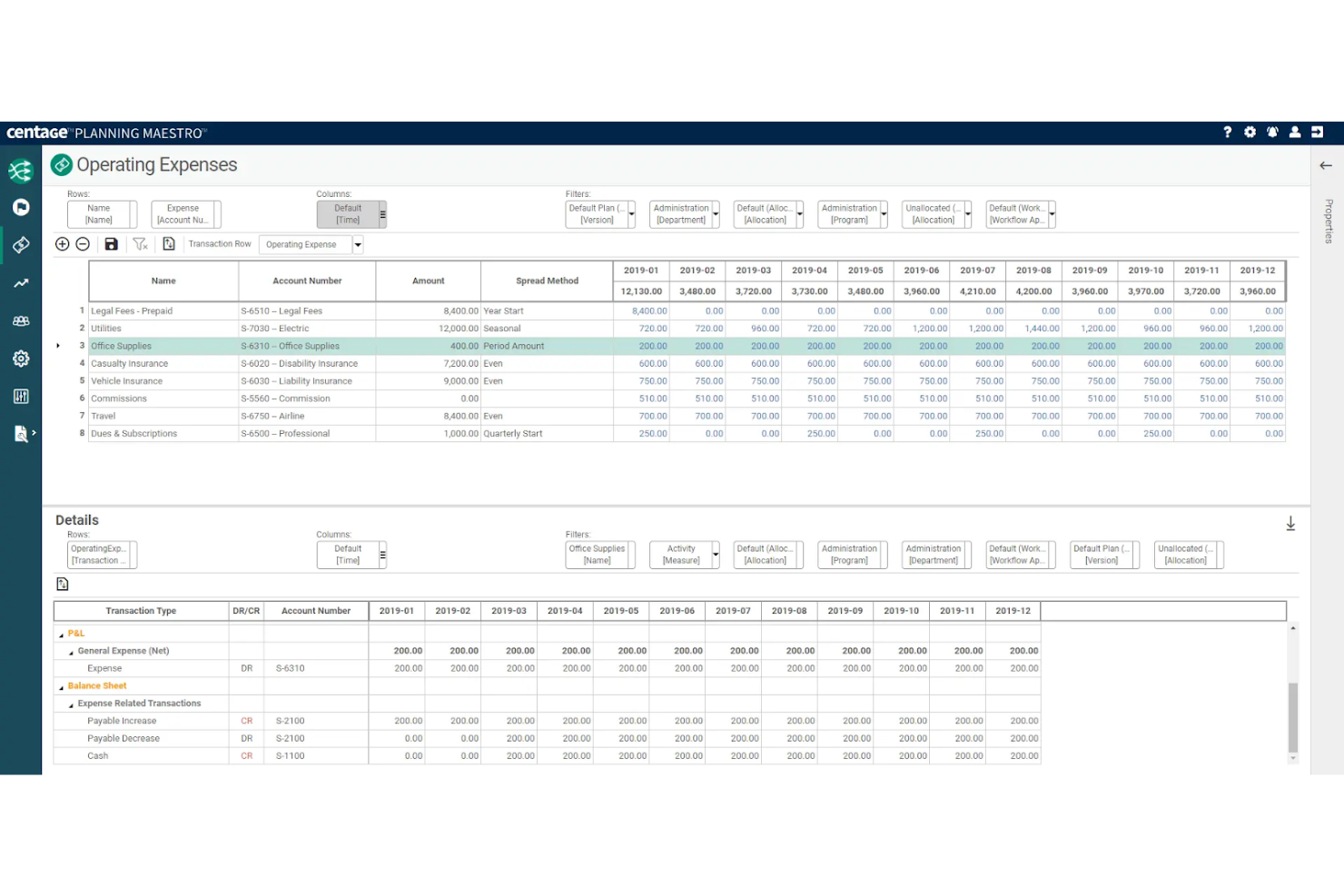 Centage screenshot - I 10 migliori strumenti di analisi finanziaria per le piccole imprese (2026)