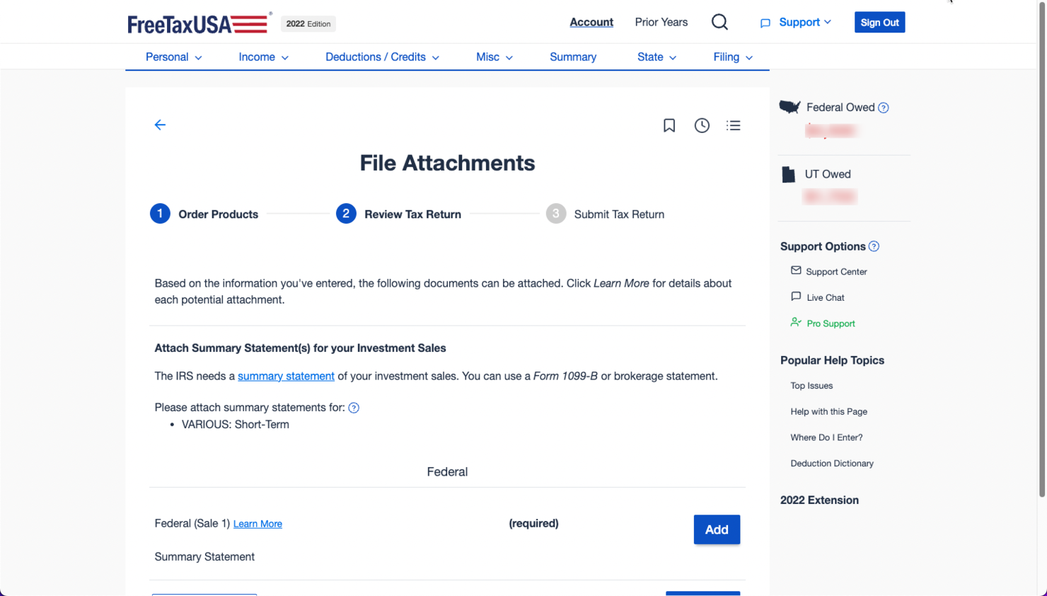 FreeTaxUSA screenshot - 10 Mejores Programas de Impuestos para Pequeñas Empresas Revisados en 2026
