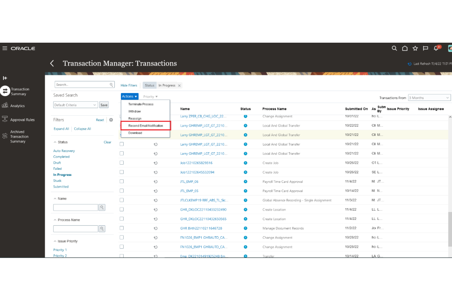 Oracle Cloud ERP screenshot - Los 10 Mejores Software ERP Para La Industria de la Impresión En 2026