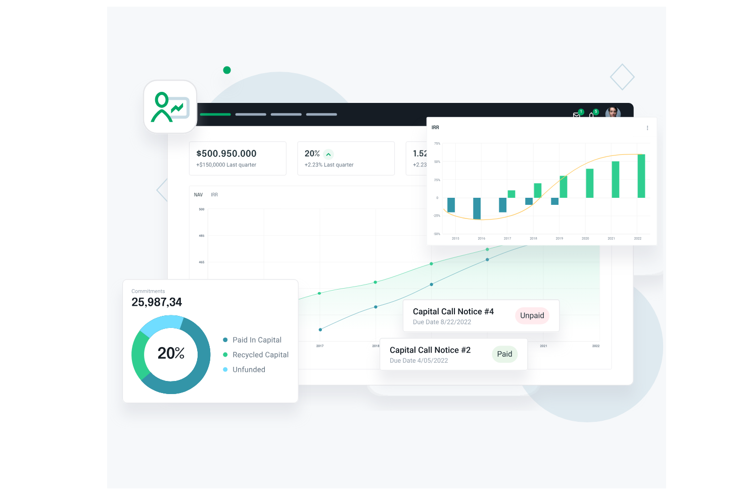 Entrilia screenshot - I 18 migliori software per portali investitori nel 2026