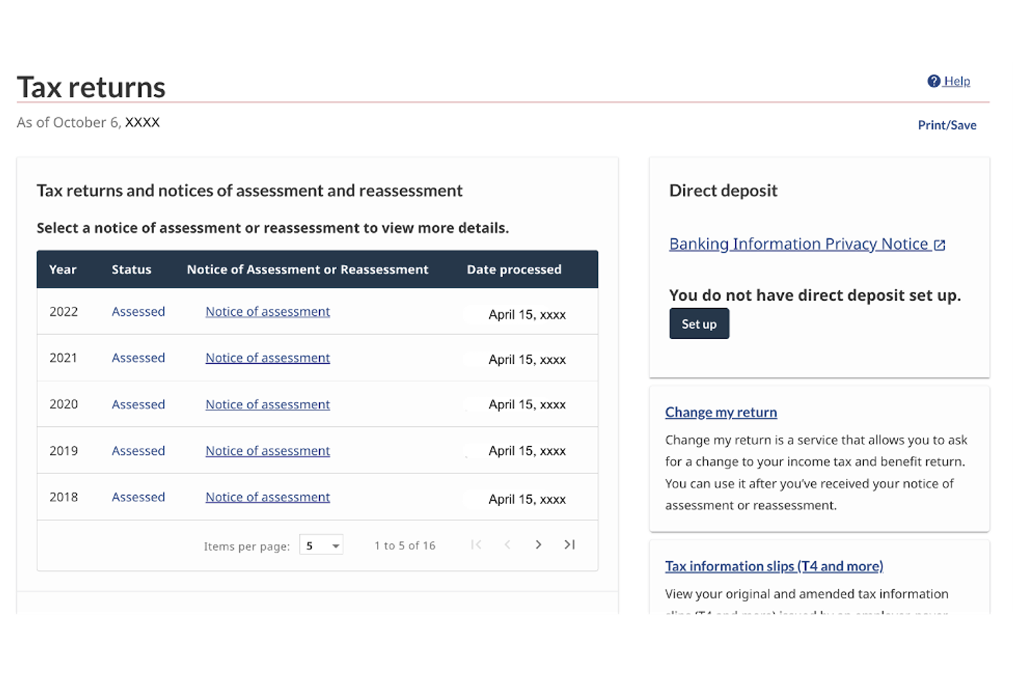 Wealthsimple Tax screenshot - I 10 Migliori Software Fiscali per il Canada nel 2026