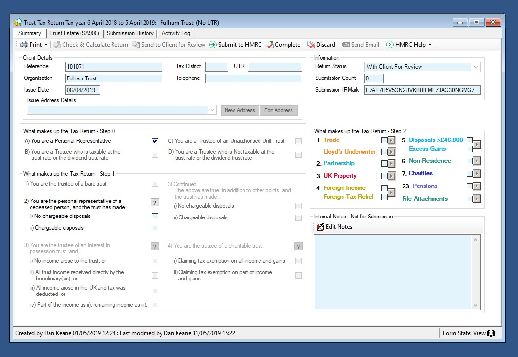 BTCSoftware screenshot - I 10 migliori software fiscali per il Regno Unito nel 2026