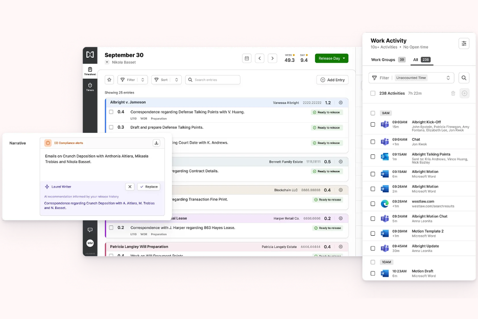 Laurel screenshot - Le 10 Migliori Software di Fatturazione con Intelligenza Artificiale Recensiti nel 2026