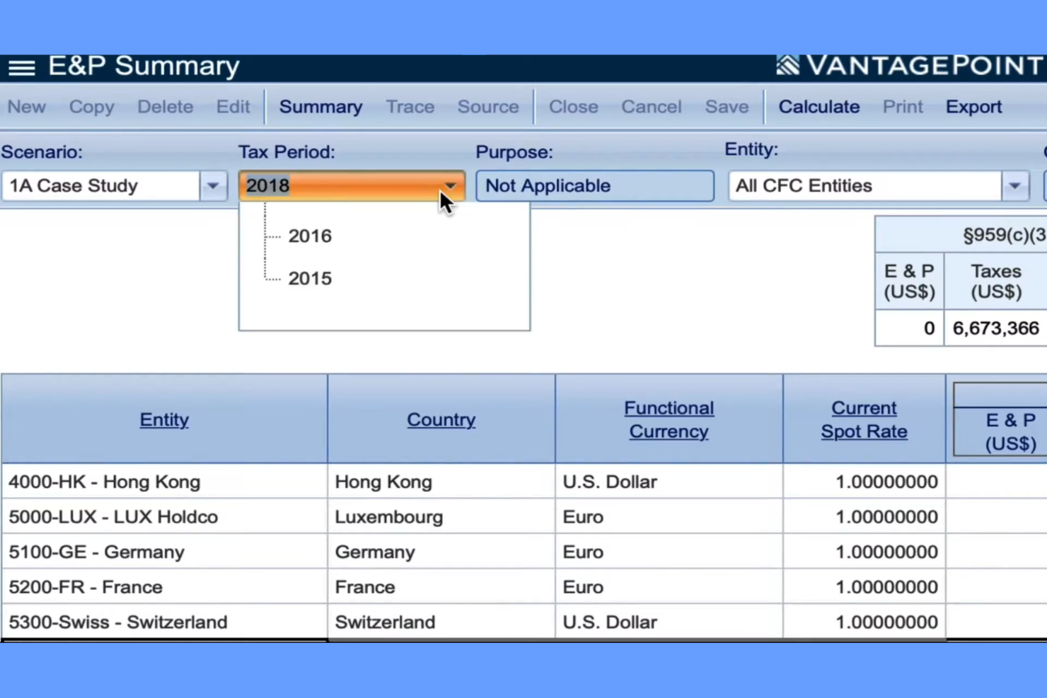Forte International Tax screenshot - Los 10 Mejores Programas de Impuestos Internacionales en 2026